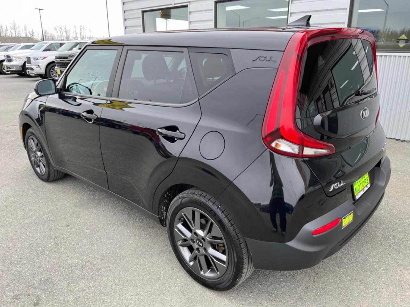 2021 Black /Black Kia Soul (KNDJ23AU8M7) , located at 1960 Industrial Drive, Wasilla, 99654, (907) 274-2277, 61.573475, -149.400146 - Photo#3